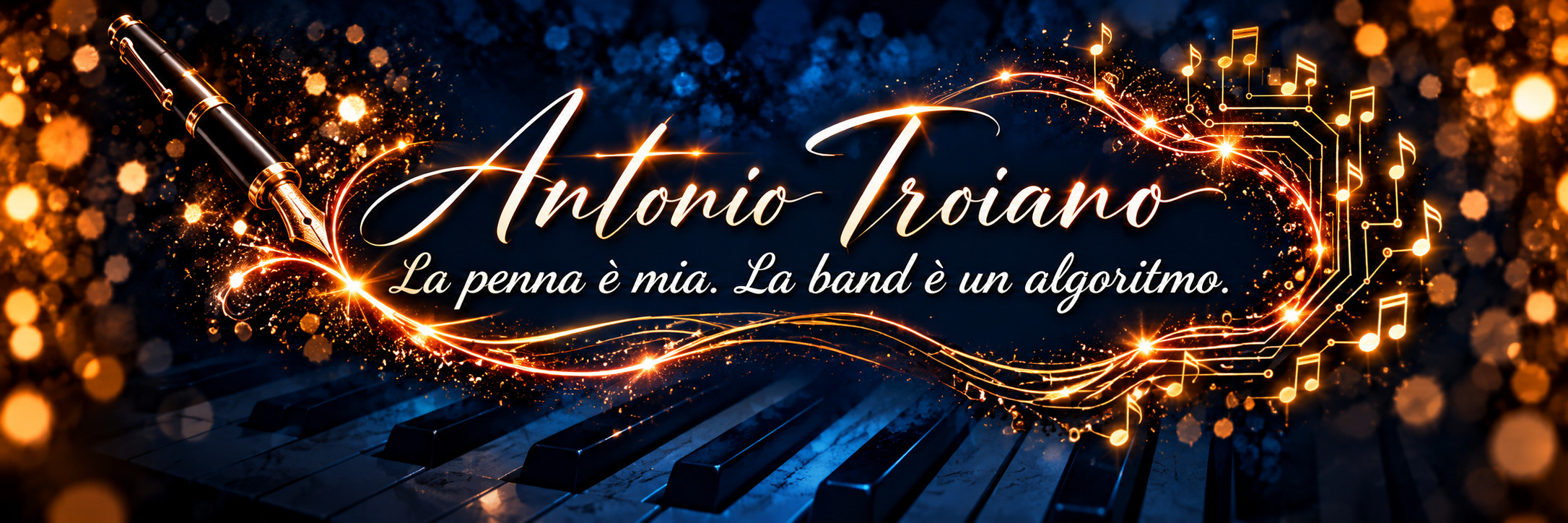 Antonio Troiano — La penna è mia. La band è un algoritmo.